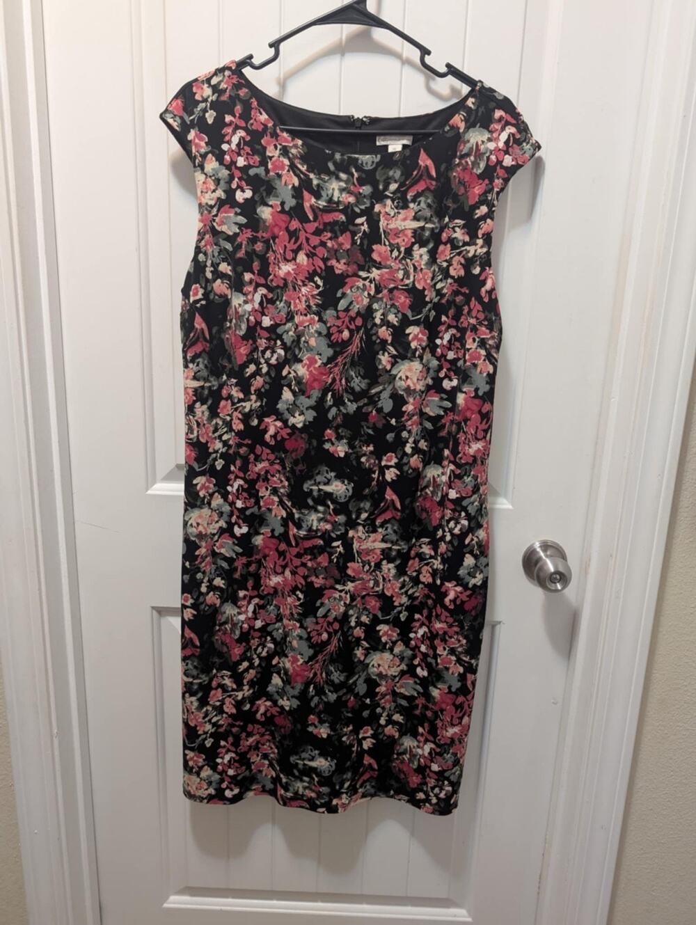 Cato Sheath Dress Womens 18/20 W Floral Colorful Spring Business Sleeveless